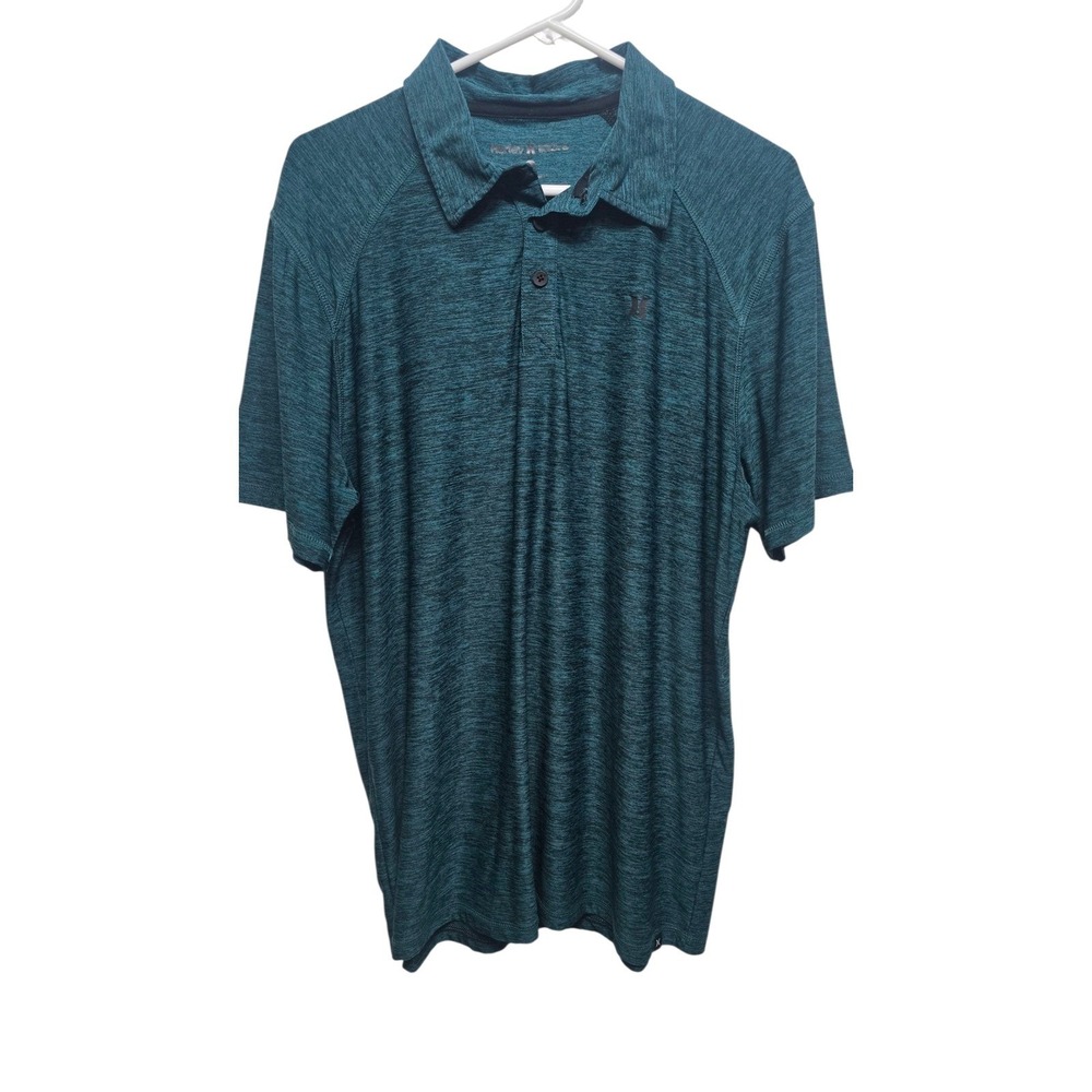 Hurley Dri-FIT Polo Shirt Heathered‎ Golf Athletic Training Top